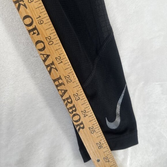 Nike Pro Mens Dry-Fit Pants Sz M Black Compression Tights Activewear Training - Picture 8 of 13